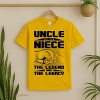 Cool Uncle And Niece The Legend And The Legacy T-Shirt thumb 2