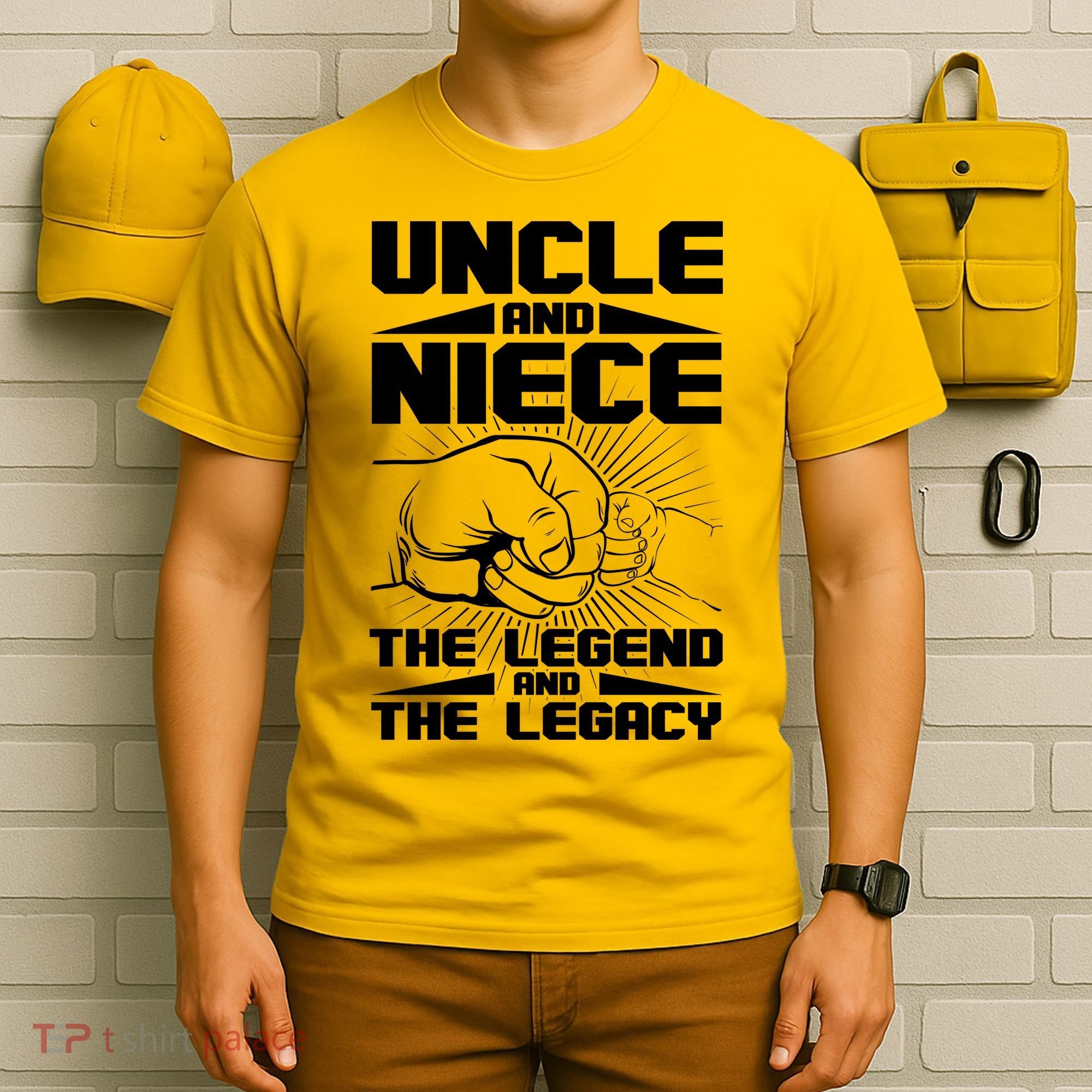 Cool Uncle And Niece The Legend And The Legacy T-Shirt