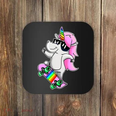 Cool Unicorn Skating Coaster