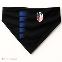 Cool USA Soccer USA-Made Doggie Bandana thumb 0