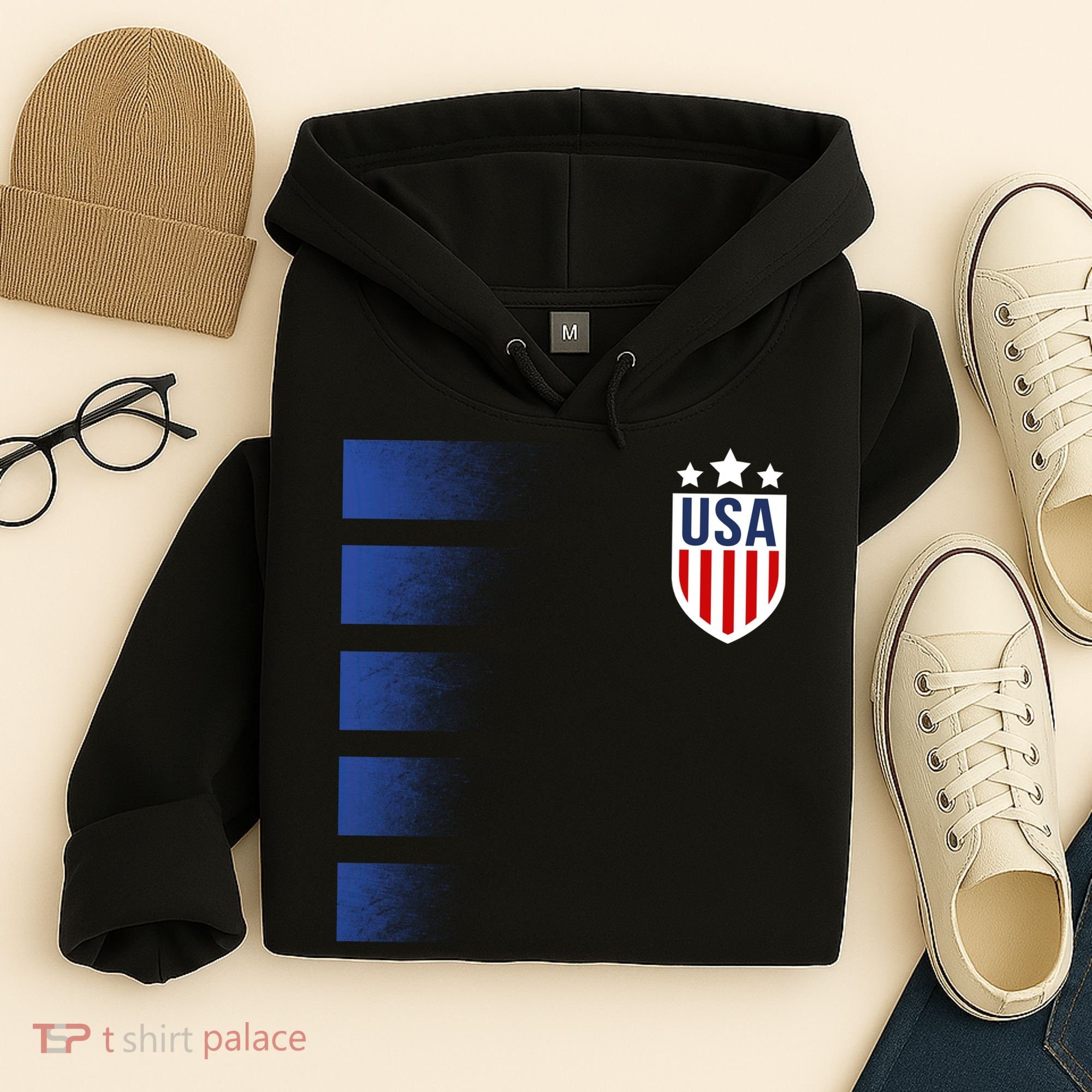 Cool USA Soccer Hoodie