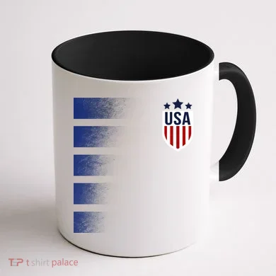 Cool USA Soccer Coffee Mug back