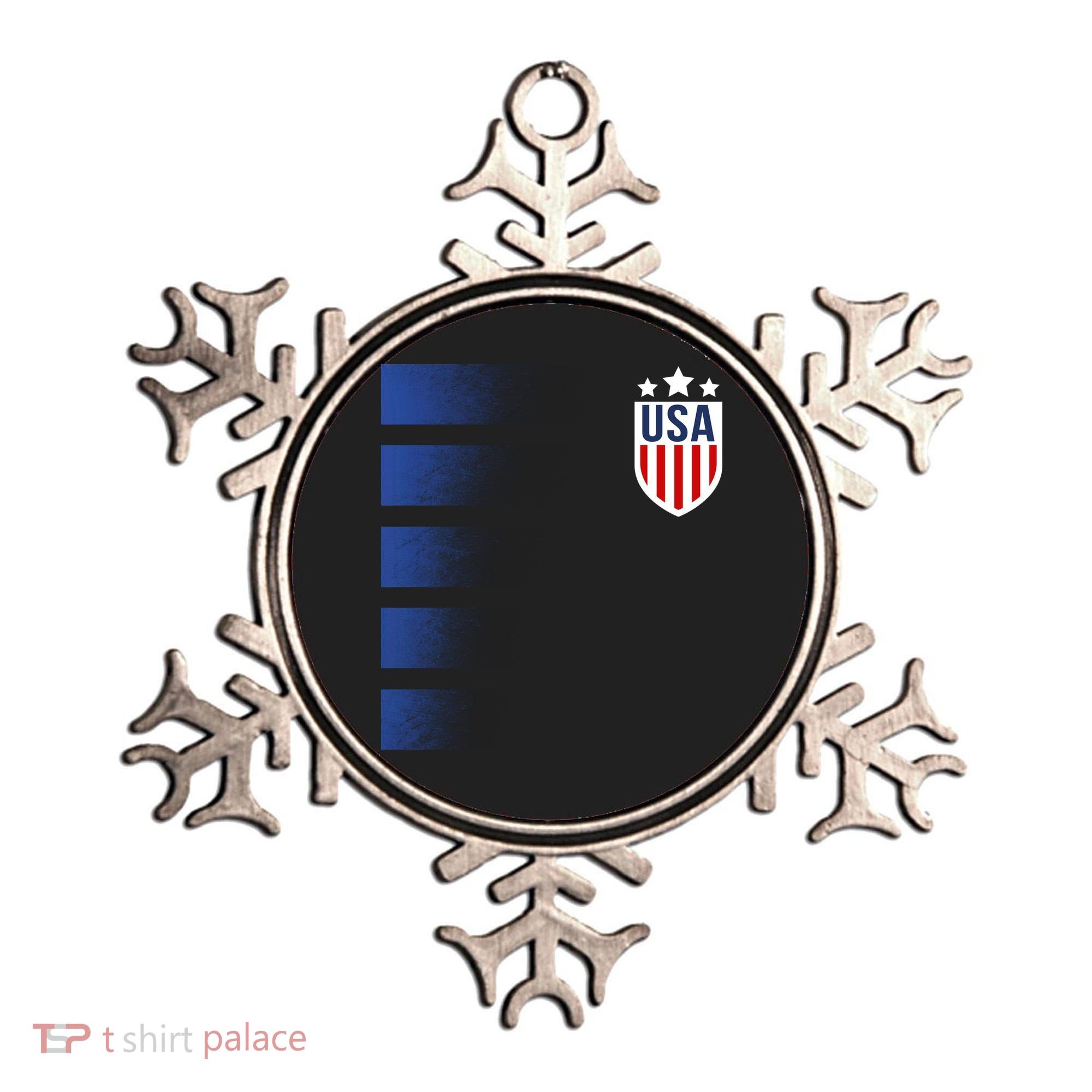 Cool USA Soccer Ornament