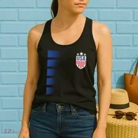 Cool USA Soccer Women's Tank Top thumb 2
