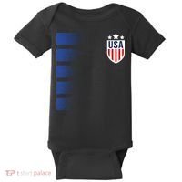 Cool USA Soccer Baby Bodysuit thumb 0