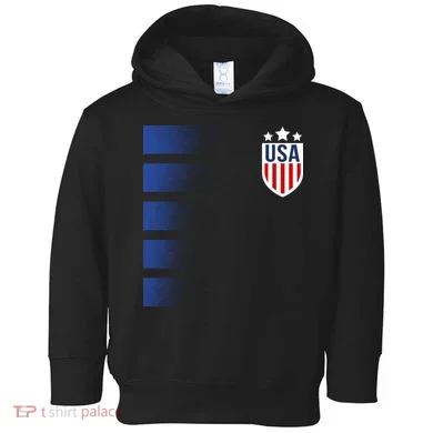Cool USA Soccer Toddler Hoodie
