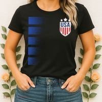 Cool USA Soccer Women's T-Shirt thumb 2