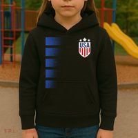 Cool USA Soccer Kids Hoodie thumb 3