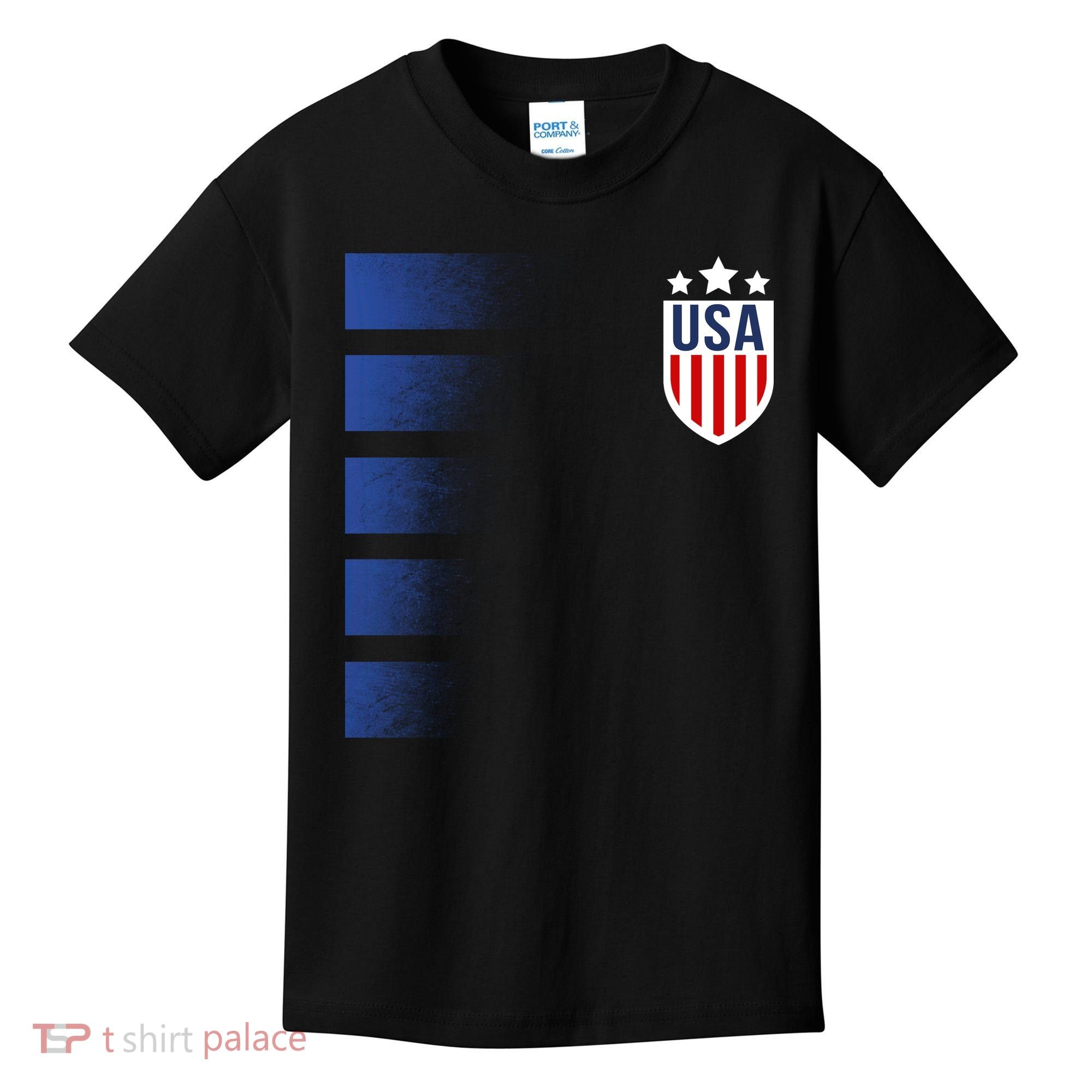 Cool USA Soccer Kids T-Shirt