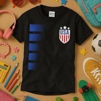 Cool USA Soccer Kids T-Shirt thumb 3