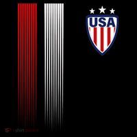 Cool USA Soccer Jersey Stripes Coffee Mug thumb 5