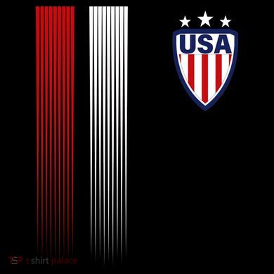 Cool USA Soccer Jersey Stripes 16oz Travel Tumbler