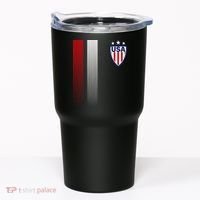 Cool USA Soccer Jersey Stripes Tumbler thumb 0