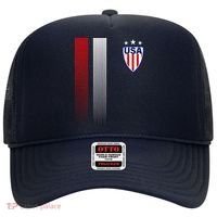 Cool USA Soccer Jersey Stripes Hat thumb 0