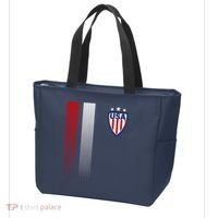Cool USA Soccer Jersey Stripes Tote Bag thumb 3