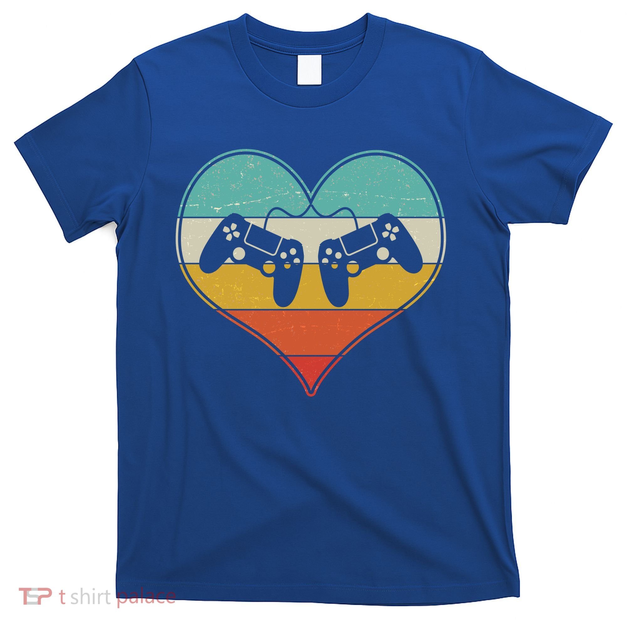 Cool Vintage Valentine Video Gamer Fan T-Shirt