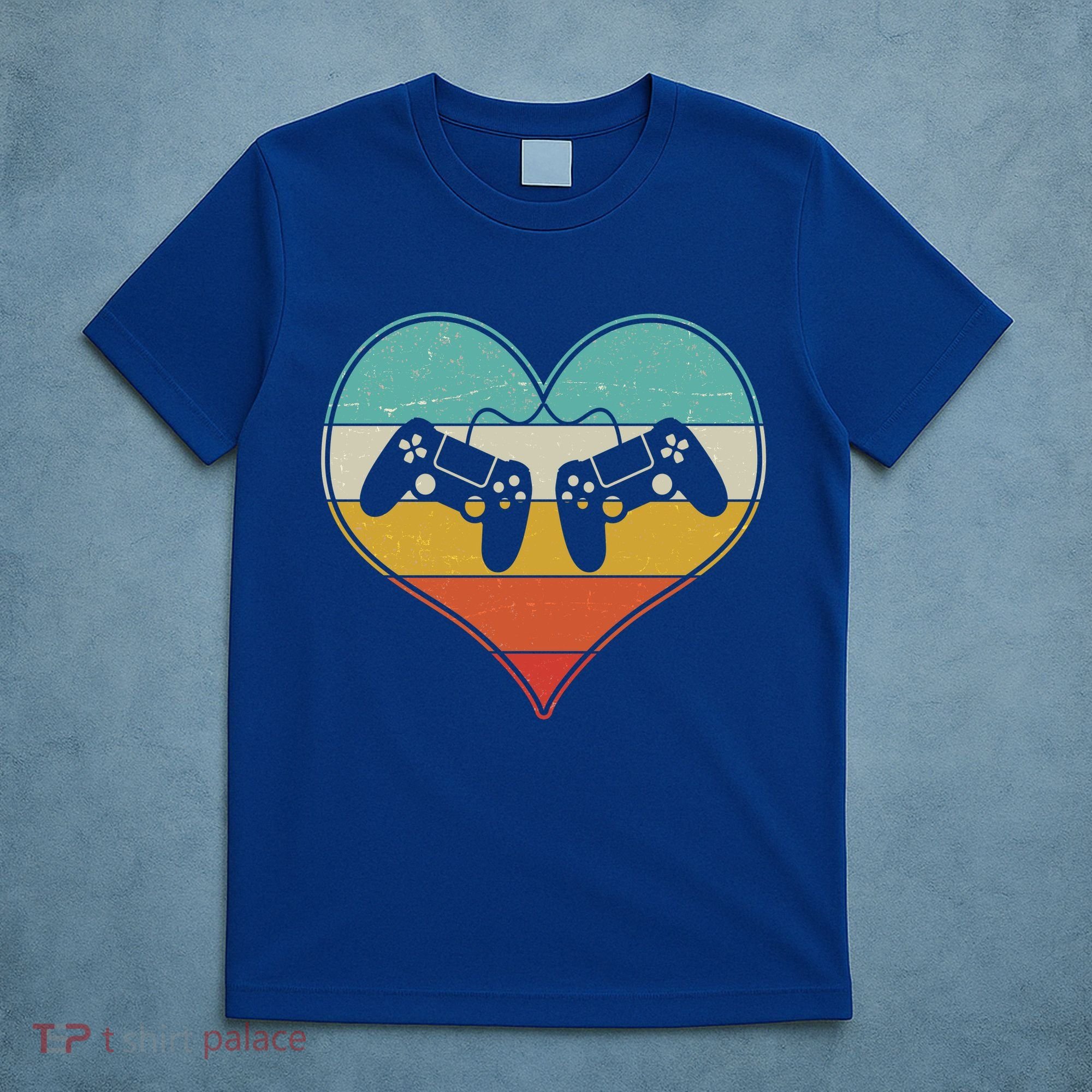 Cool Vintage Valentine Video Gamer Fan T-Shirt