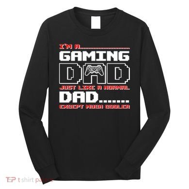 Cooler Gaming Dad Long Sleeve Shirt