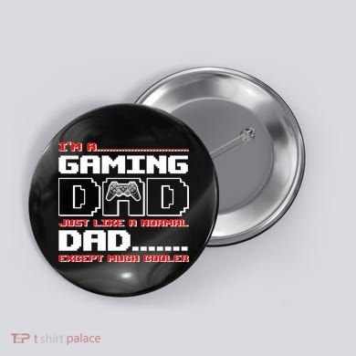Cooler Gaming Dad Button