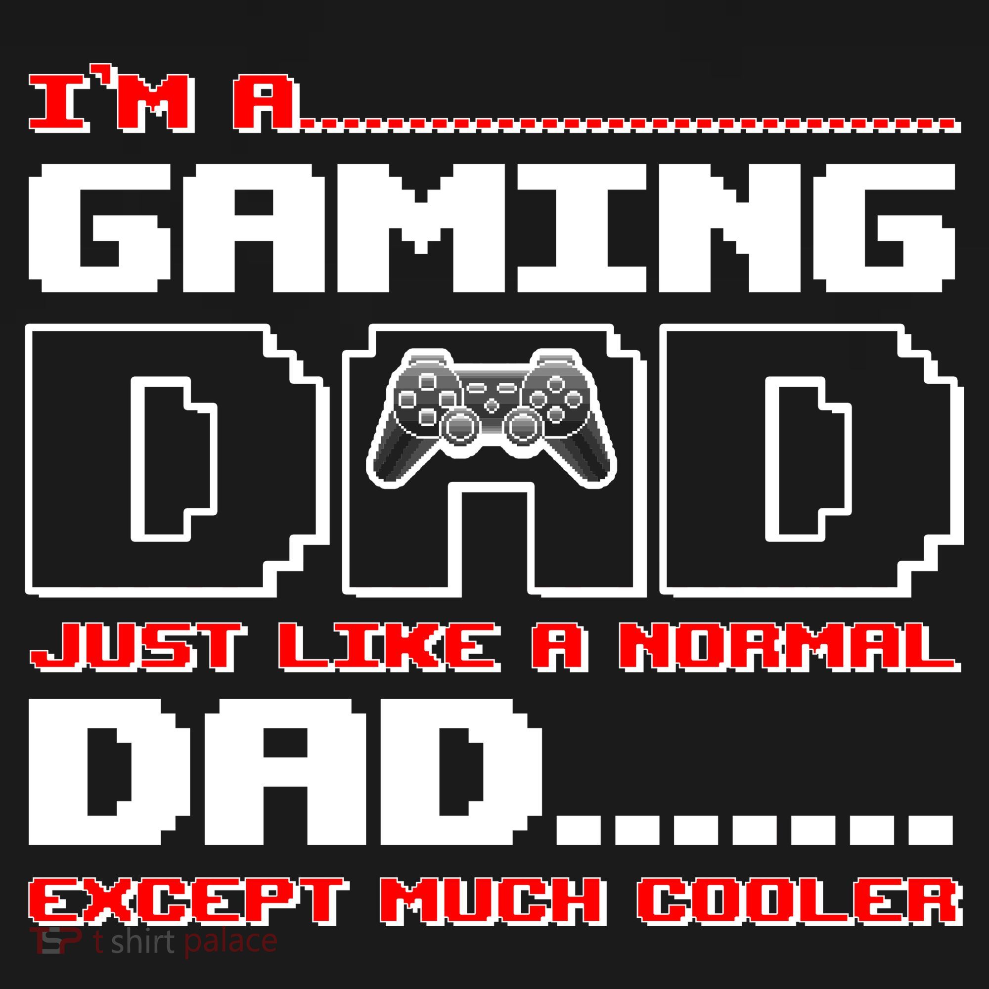 Cooler Gaming Dad Button