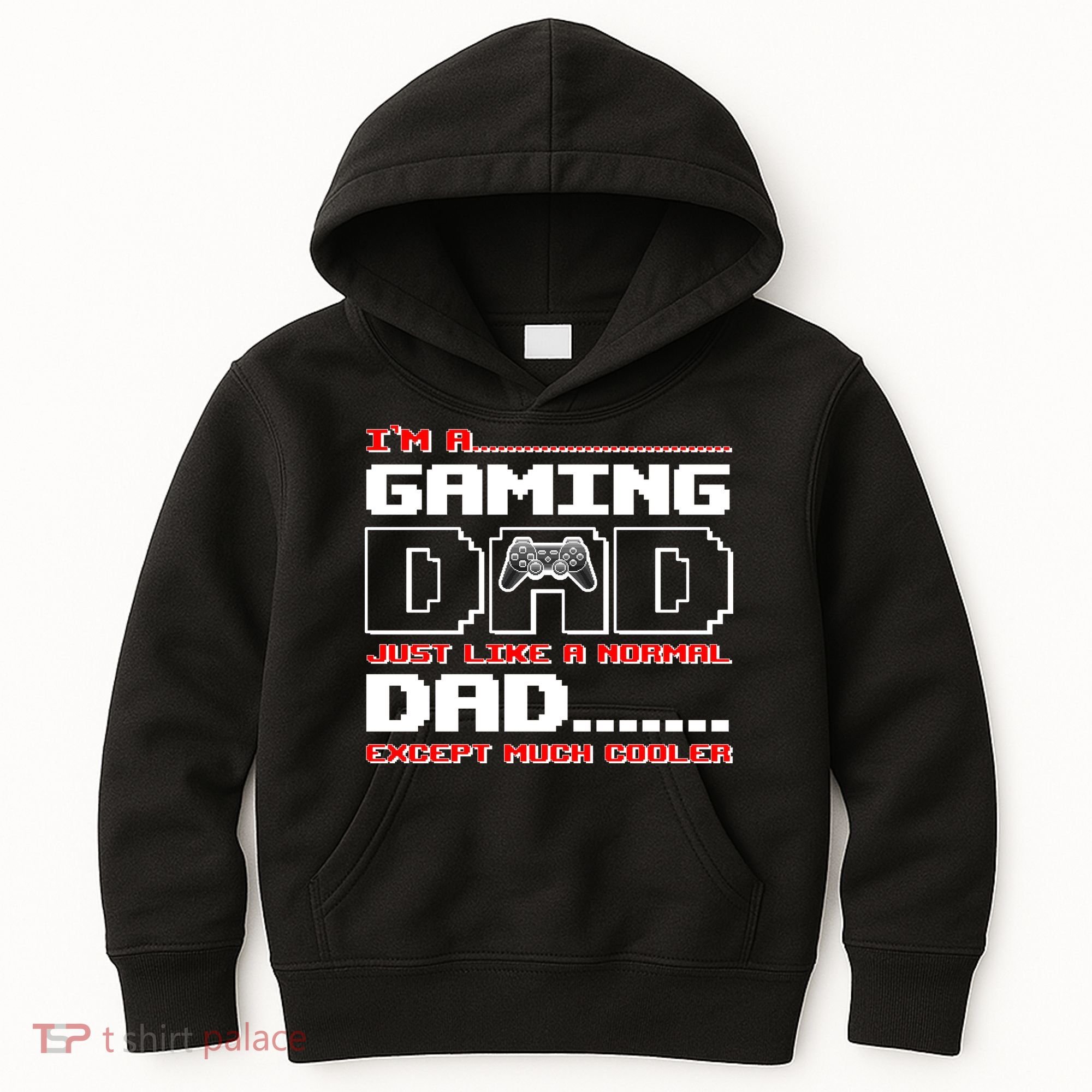 Cooler Gaming Dad Kids Hoodie