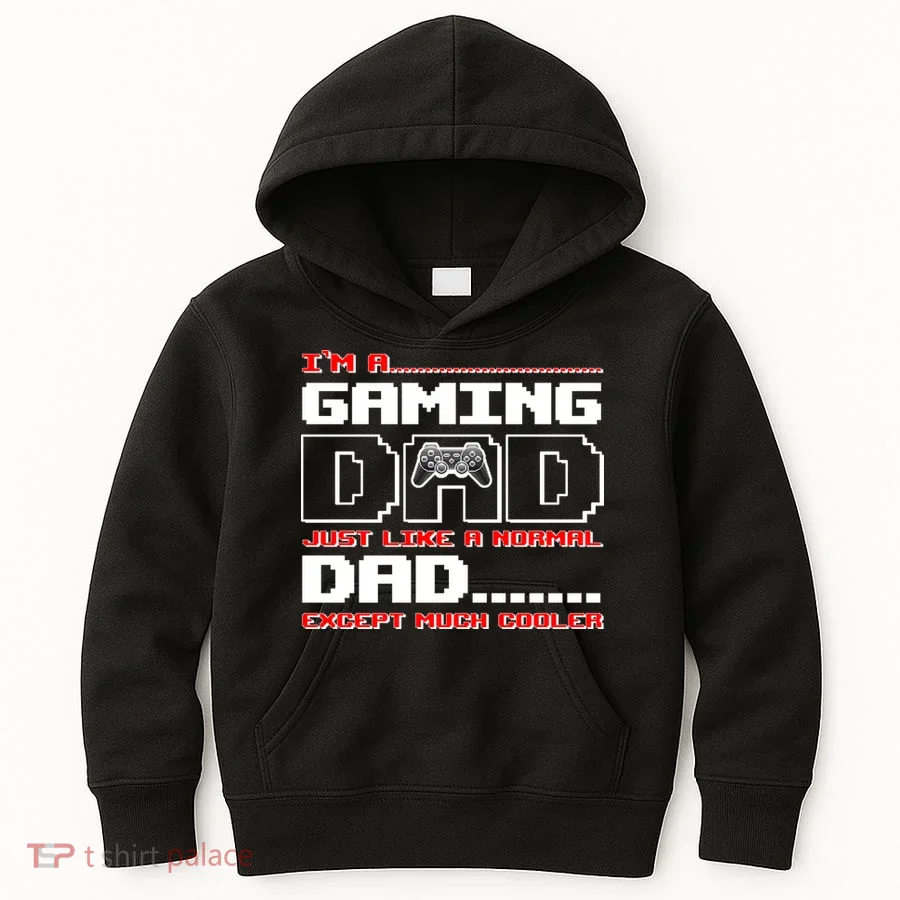 Cooler Gaming Dad Kids Hoodie