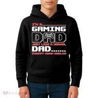 Cooler Gaming Dad Kids Hoodie thumb 4