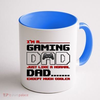 Cooler Gaming Dad Coffee Mug back