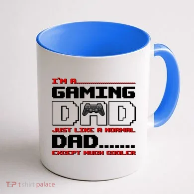 Cooler Gaming Dad Coffee Mug back