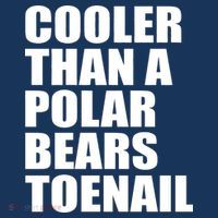 Cooler Than a Polar Bears Toenail Toddler T-Shirt thumb 4