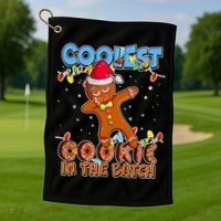 Coolest Cookie In The Batch Golf Towel thumb 1
