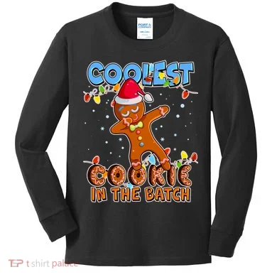 Coolest Cookie In The Batch Kids Long Sleeve Shirt