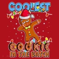 Coolest Cookie In The Batch Christmas Stocking thumb 1