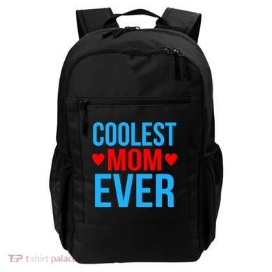 Coolest Mom Ever Hearts Backpack