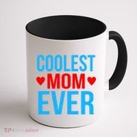Coolest Mom Ever Hearts Coffee Mug thumb 1