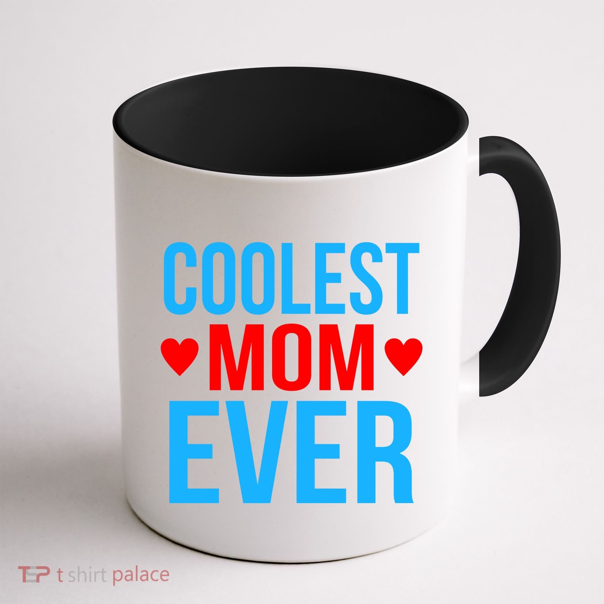 Coolest Mom Ever Hearts Coffee Mug