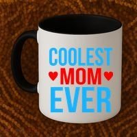 Coolest Mom Ever Hearts Coffee Mug thumb 2