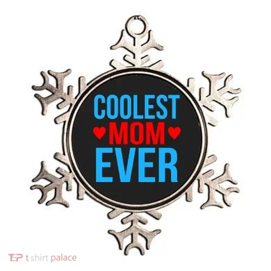 Coolest Mom Ever Hearts Ornament