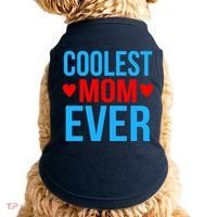 Coolest Mom Ever Hearts Doggie Tank thumb 0