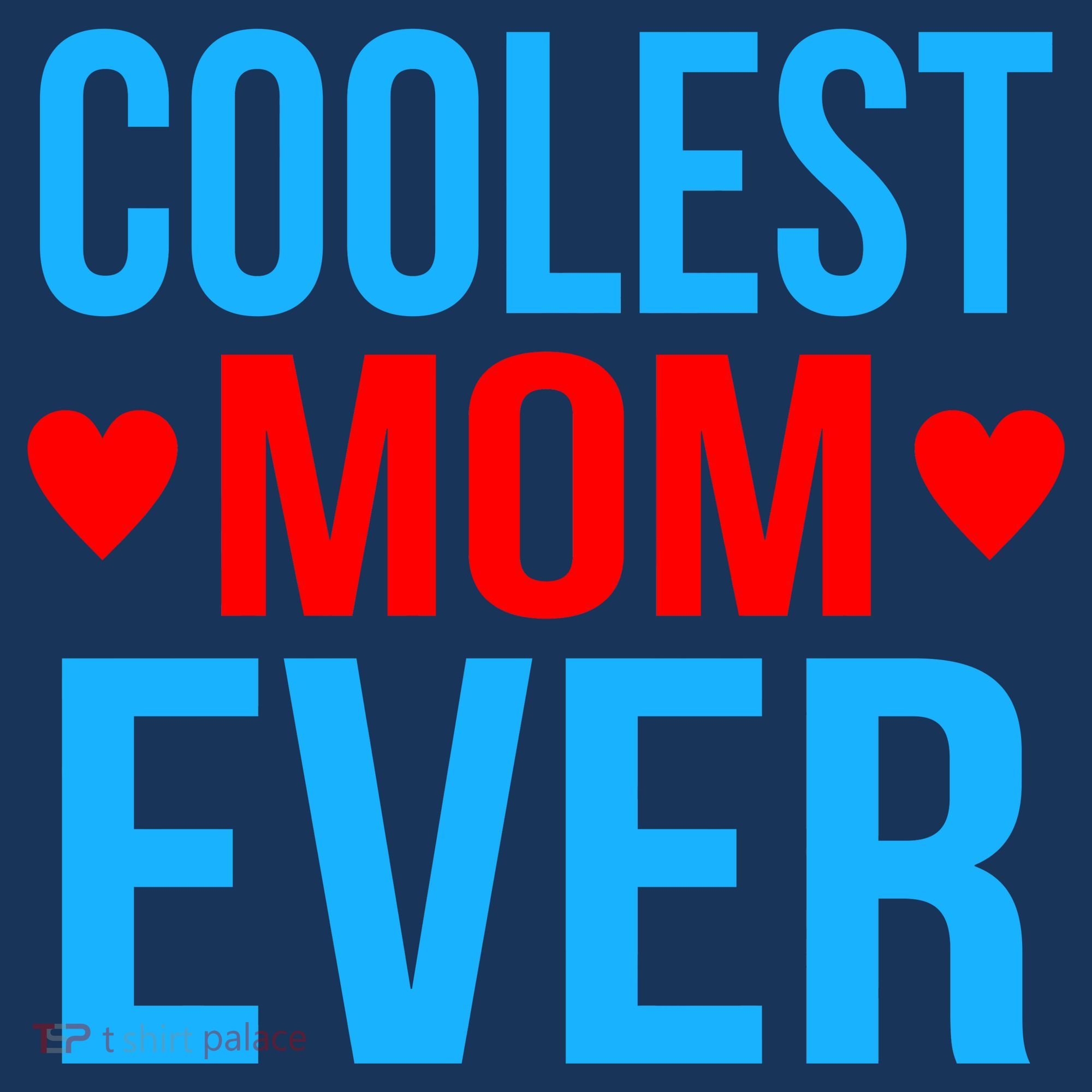 Coolest Mom Ever Hearts Doggie Tank