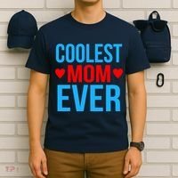 Coolest Mom Ever Hearts T-Shirt thumb 6
