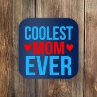 Coolest Mom Ever Hearts Coaster thumb 0