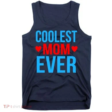 Coolest Mom Ever Hearts Tank Top