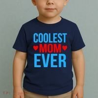 Coolest Mom Ever Hearts Toddler T-Shirt thumb 2