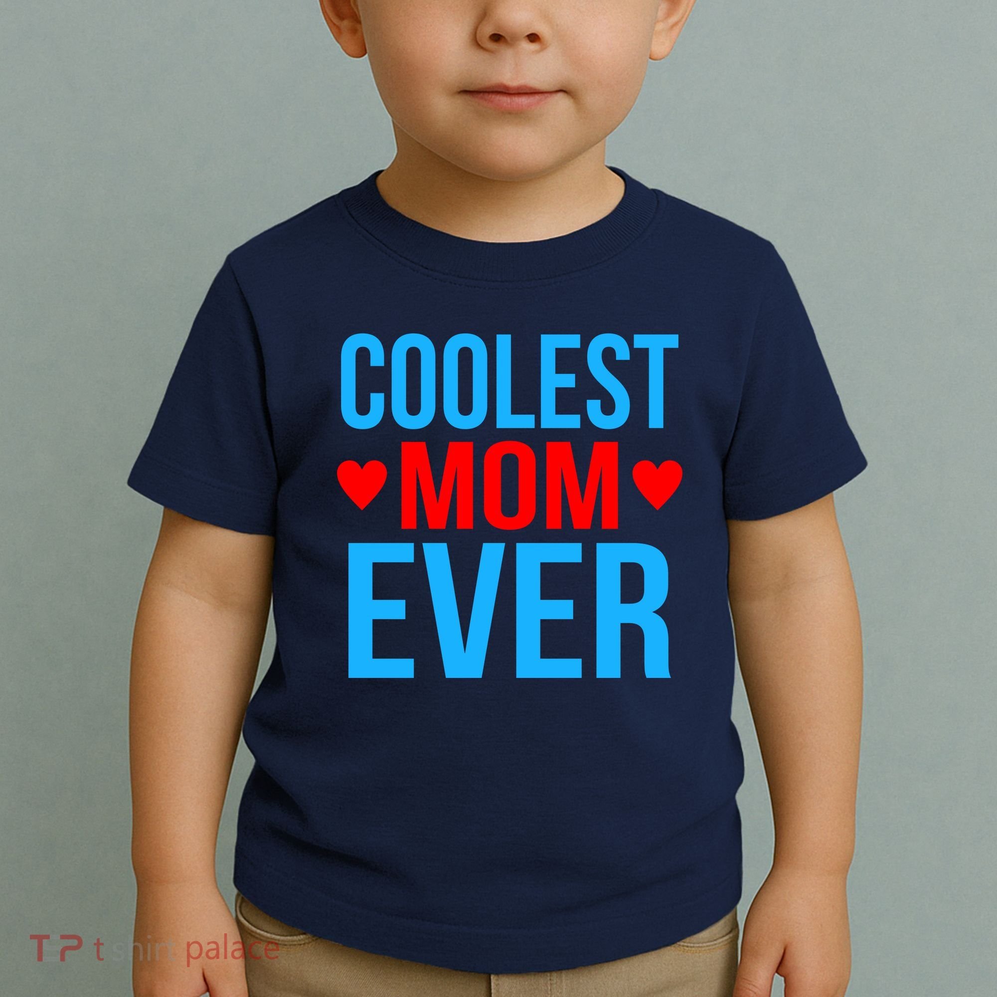 Coolest Mom Ever Hearts Toddler T-Shirt