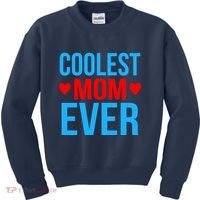 Coolest Mom Ever Hearts Kids Sweatshirt thumb 0