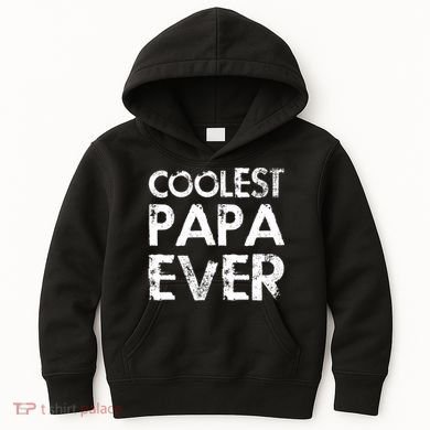 Coolest Papa Ever Kids Hoodie