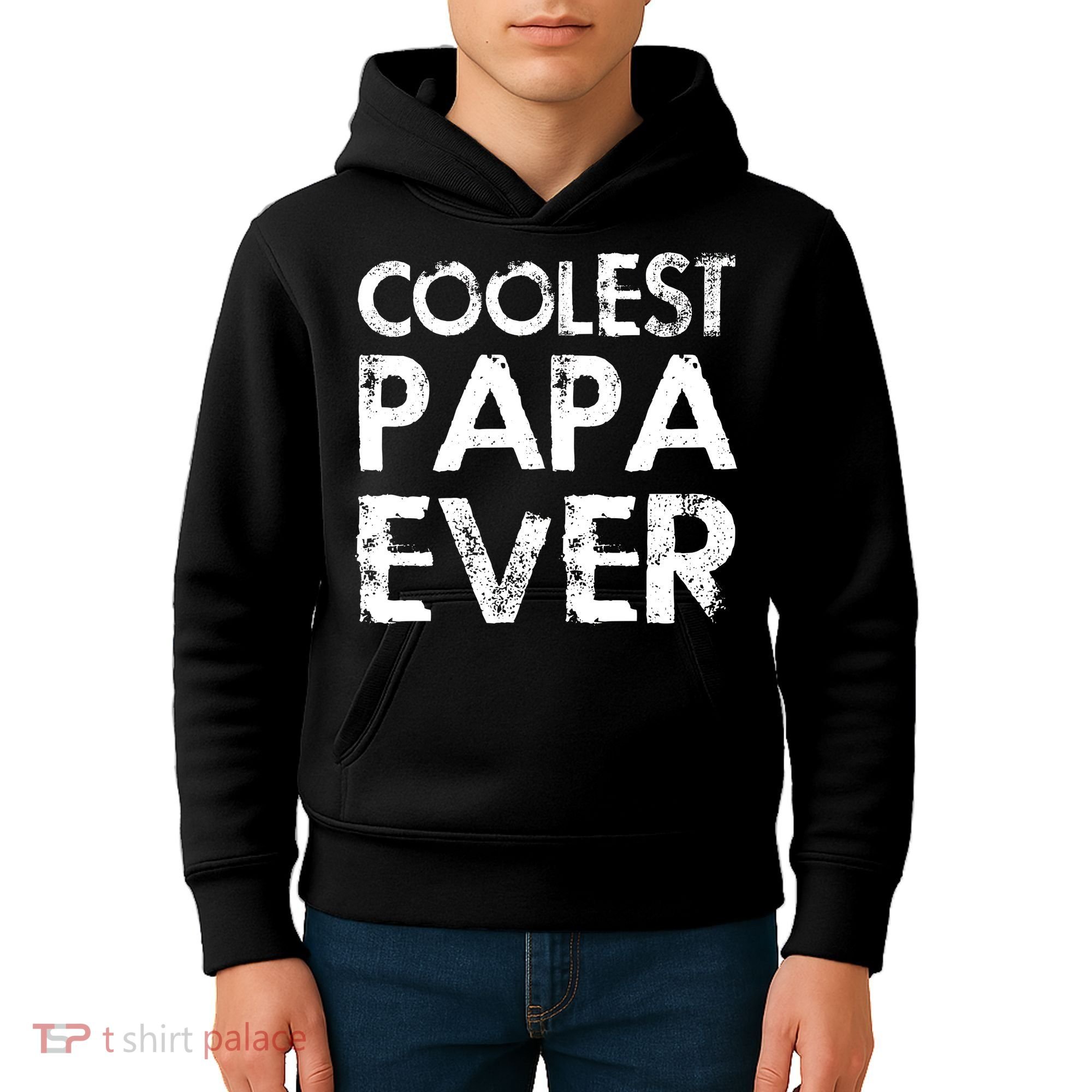 Coolest Papa Ever Kids Hoodie