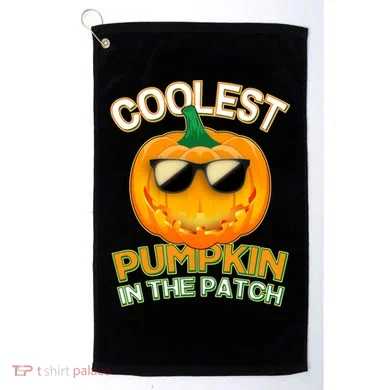 Coolest Pumpkin In The Patch Golf Towel
