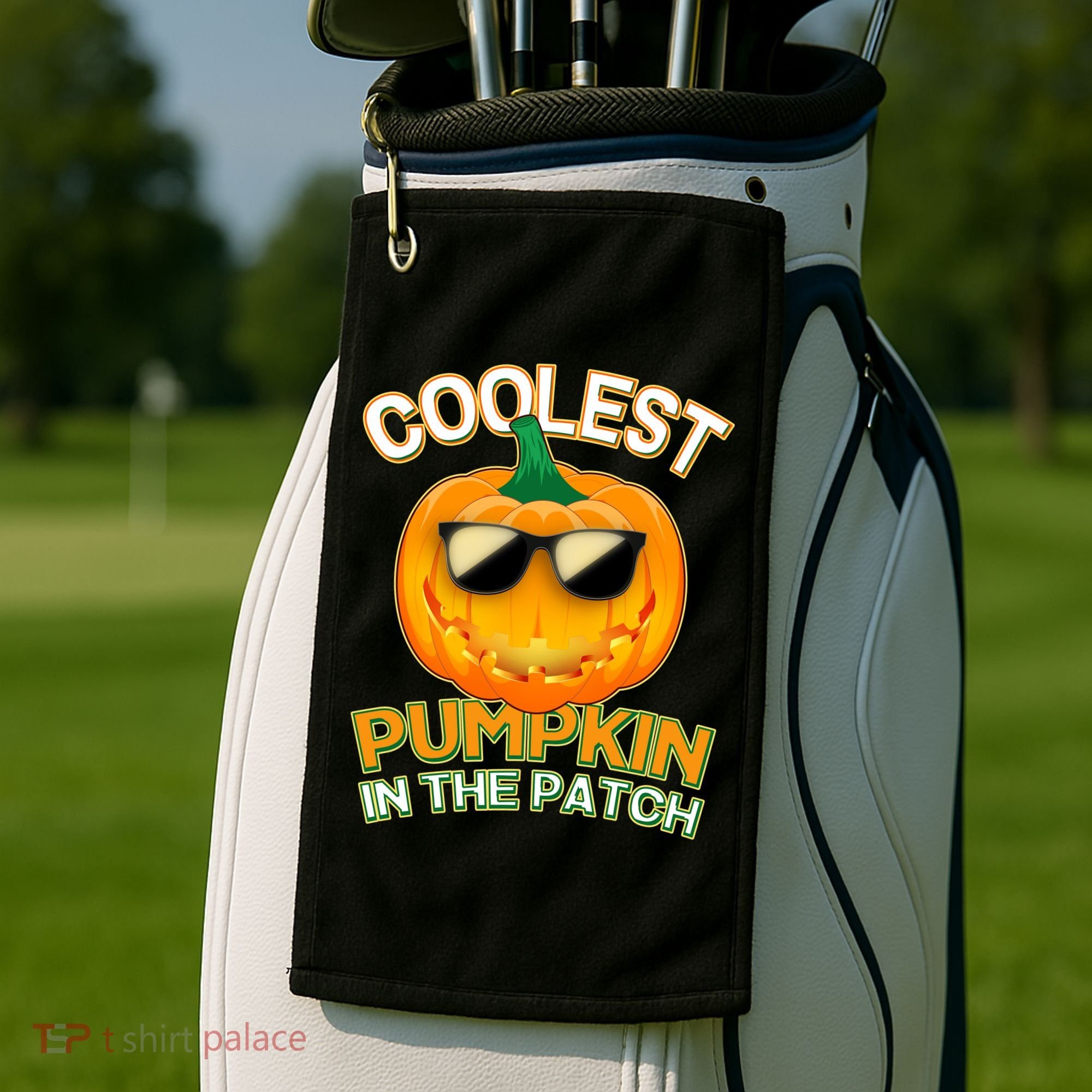 Coolest Pumpkin In The Patch Golf Towel